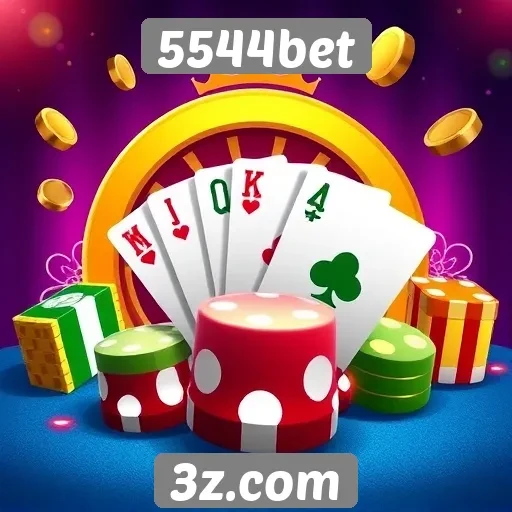 5544bet oferece variedade de jogos de cassino online
